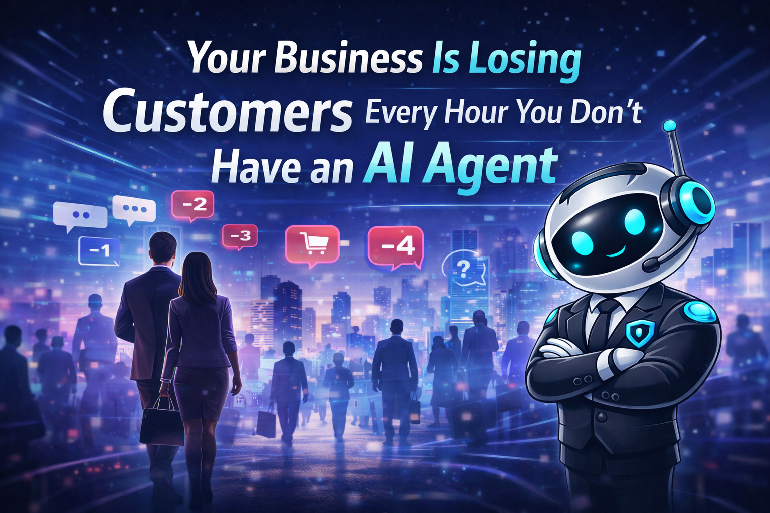 Your Business Is Losing Customers Every Hour You Don't Have an AI Agent