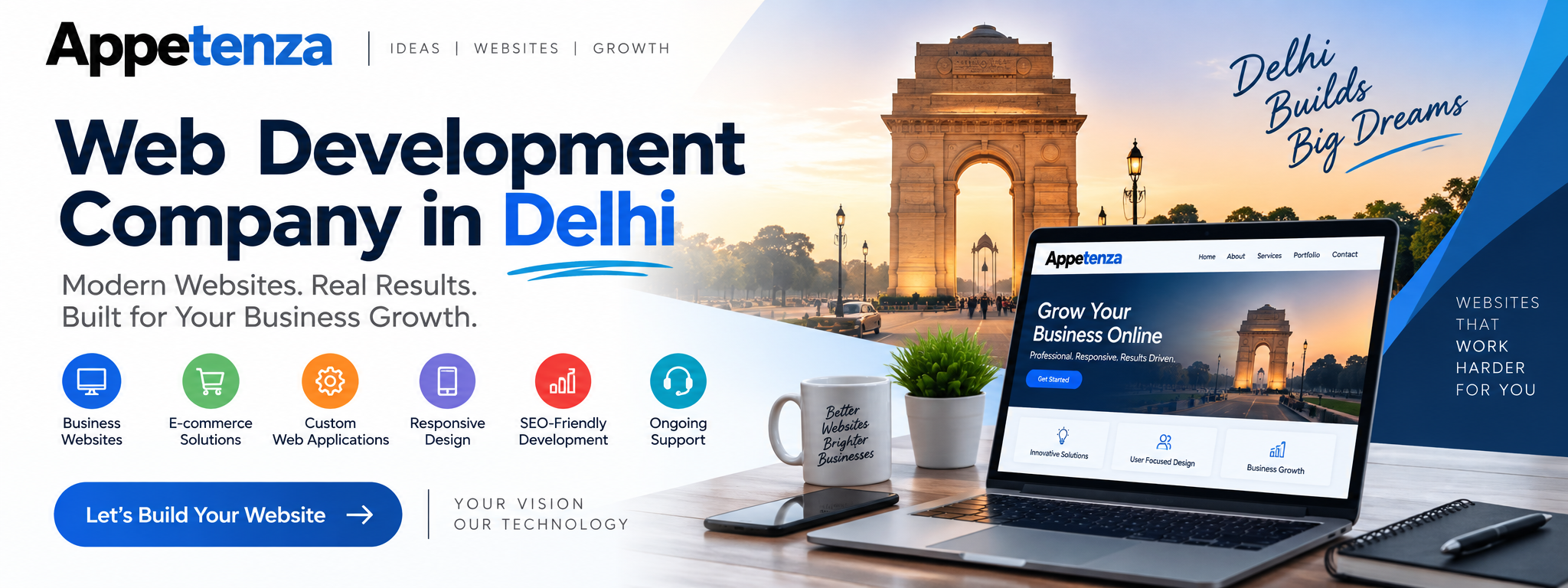 Web Development in Delhi: How Businesses Can Build a Strong Online Presence in 2026