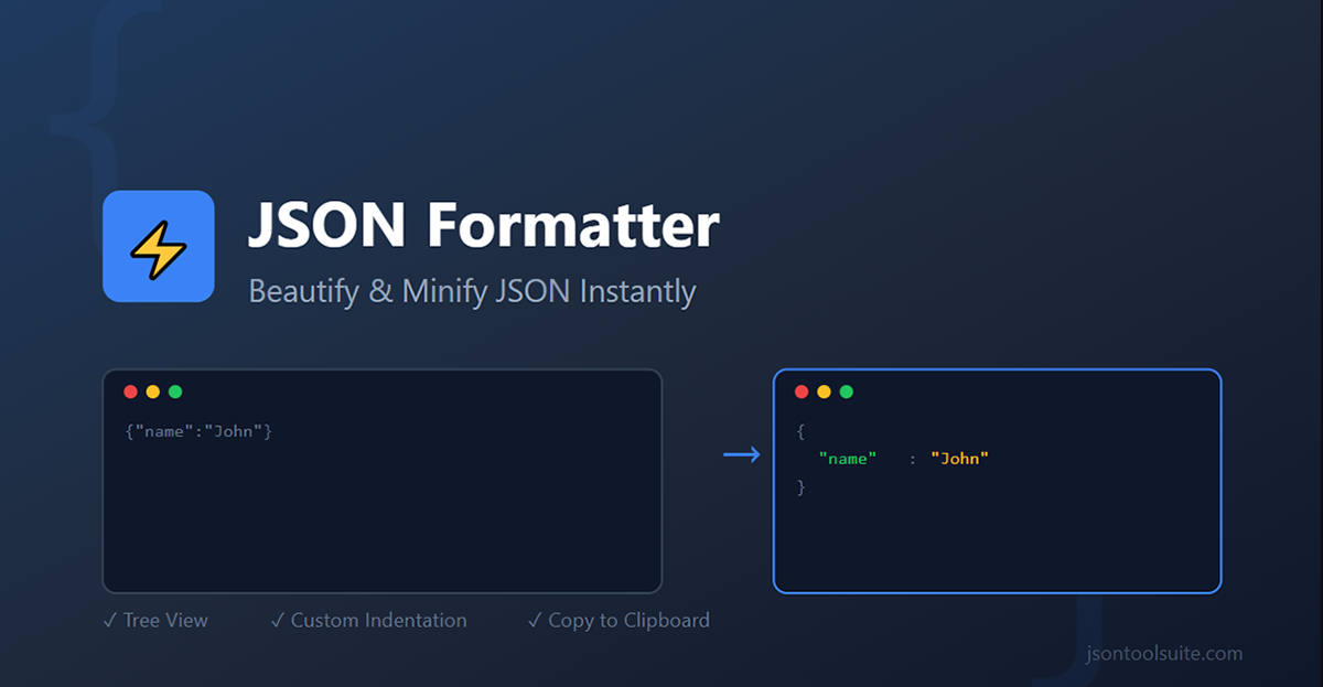 JSON Tool Suite developer tools